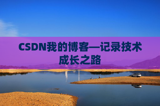 CSDN我的博客—记录技术成长之路